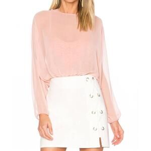 NEW WE ARE HAH mama jen bodysuit in copper rose